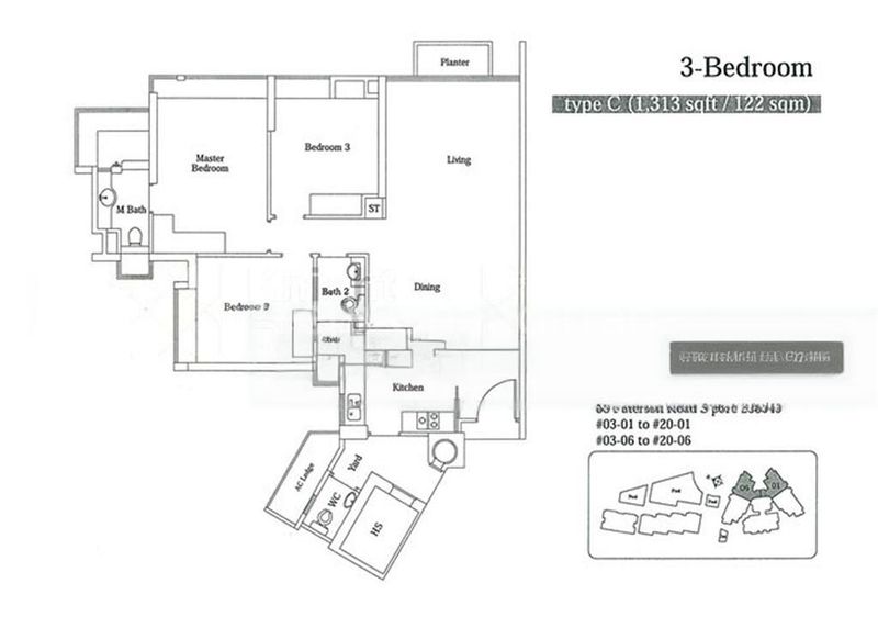3 Bed Condo for Rent in  Paterson Residence - Image 3